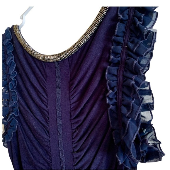 Bee Stiched Navy Gorgeous Top Boutique purchase - Picture 8 of 13